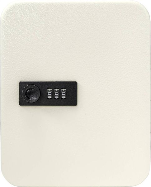 Produktbild: Sygonix Schl&uuml;sselkasten SY-4737738 Anzahl Haken 20 Wei&szlig;