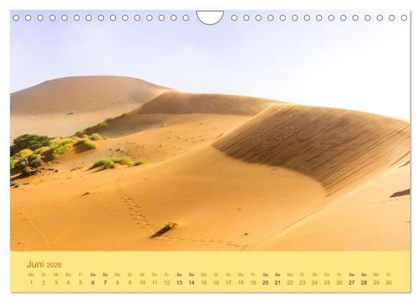 Produktbild: Namib Naukluft National Park - Unendliche W&uuml;ste (Wandkalender 2026 DIN A4 quer), CALVENDO Monatskalender