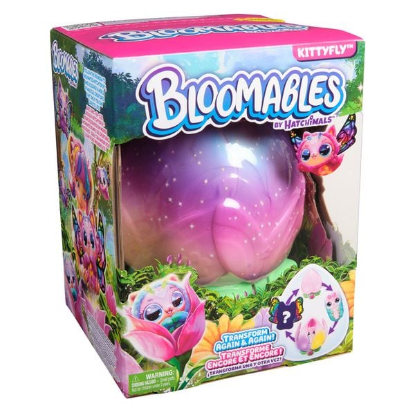 Produktbild: Bloomables von Hatchimals - Kittyfly, Interaktives Spielzeug mit &Uuml;berraschung, doppelter Verwandlung und &uuml;ber 100 Ger&auml;uschen und Reaktionen