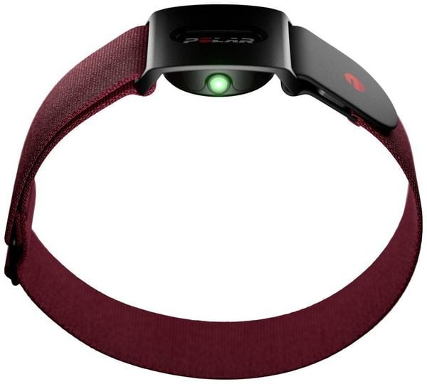 Produktbild: Polar Verity Sense OHR Sensor Pulssensor Gr&ouml;&szlig;e: L Dunkelrot