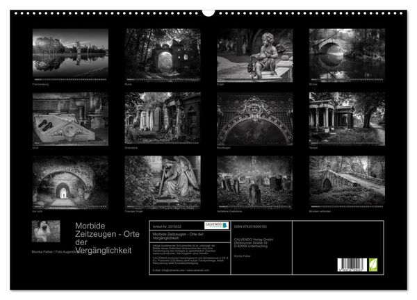 Produktbild: Morbide Zeitzeugen - Orte der Verg&auml;nglichkeit (Wandkalender 2026 DIN A2 quer), CALVENDO Monatskalender
