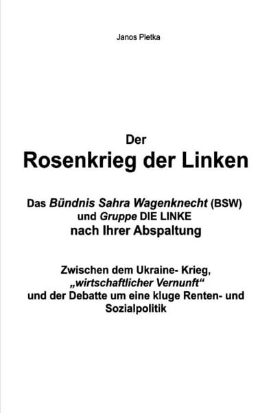 Produktbild: Der Rosenkrieg der Linken