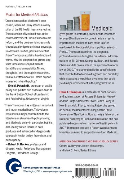 Produktbild: Medicaid Politics