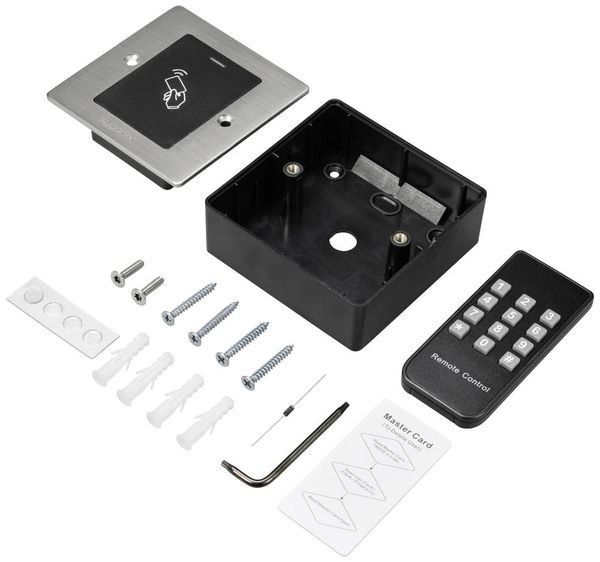 Produktbild: Sygonix SY-6097864 Code-Tastatur mit RFID Unterputz 12 V/DC, 18 V/DC IP66