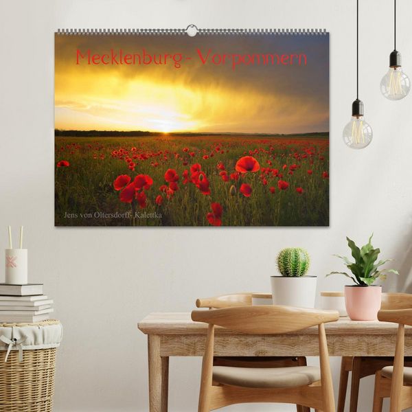 Produktbild: Mecklenburg - Vorpommern (Wandkalender 2026 DIN A2 quer), CALVENDO Monatskalender