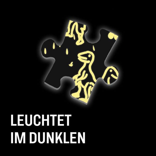 Produktbild: Krimipuzzle Die drei ??? Kids T-Rex in Action