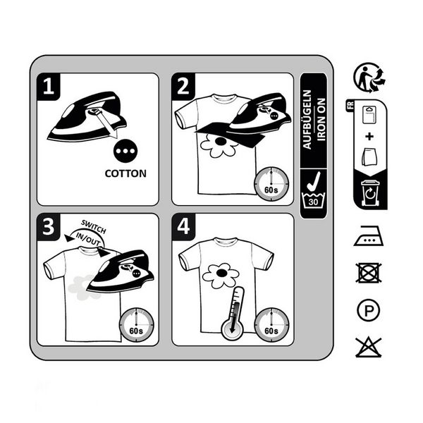 Produktbild: TR&Ouml;TSCH - B&uuml;gelbild Der kleine Maulwurf Schaufel