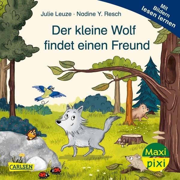 Produktbild: Maxi Pixi 470: Der kleine Wolf findet einen Freund