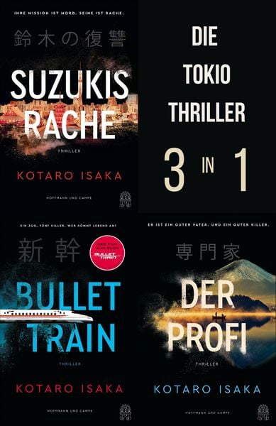 Produktbild: Die Tokio-Thriller: Suzukis Rache - Bullet Train - Der Profi (Nur bei uns!)