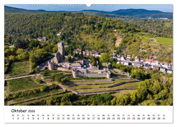 Produktbild: Pf&auml;lzer Burgen (Wandkalender 2026 DIN A2 quer), CALVENDO Monatskalender