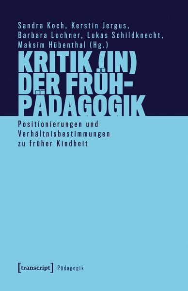 Produktbild: Kritik (in) der Fr&uuml;hp&auml;dagogik