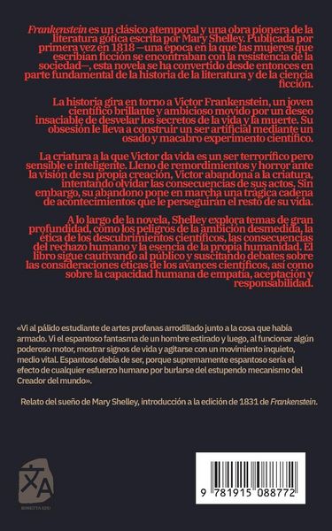 Produktbild: Frankenstein, o el moderno Prometeo