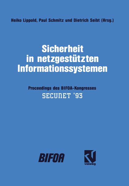 Produktbild: Sicherheit in netzgest&uuml;tzten Informationssystemen