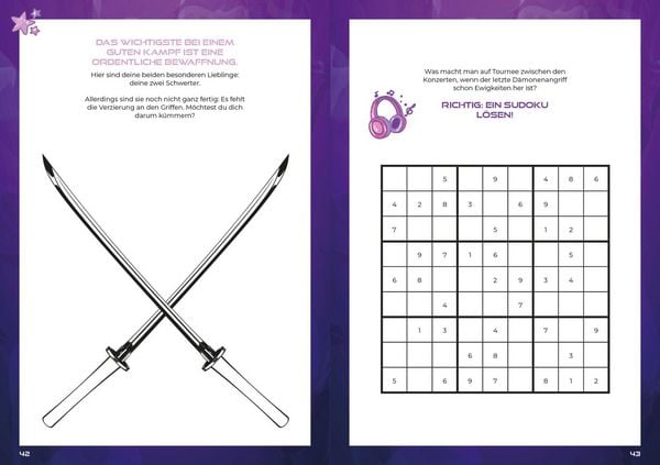 Produktbild: Auf D&auml;monenjagd &ndash; Dein K-Pop-Mitmachbuch