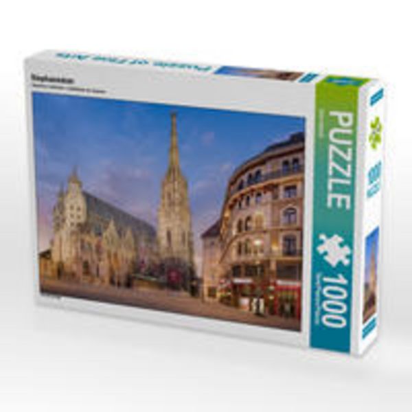 CALVENDO Puzzle Stephansdom | 1000 Teile Lege-Größe 64x48cm Foto-Puzzle für glückliche Stunden