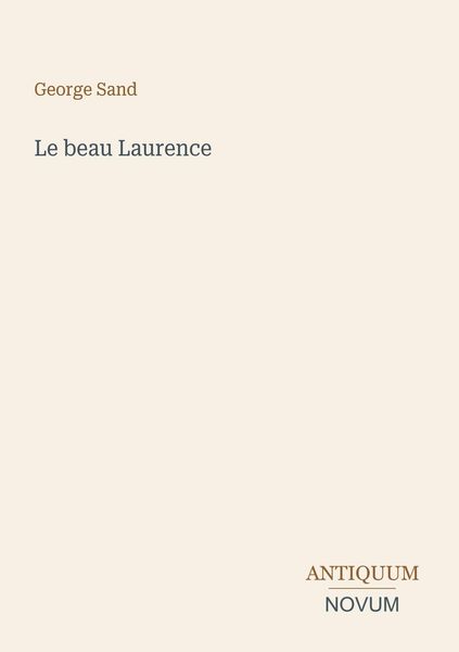 Produktbild: Le beau Laurence