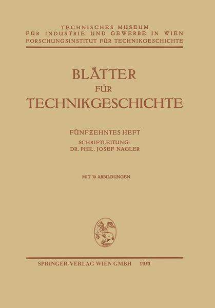 Produktbild: Bl&auml;tter f&uuml;r Technikgeschichte