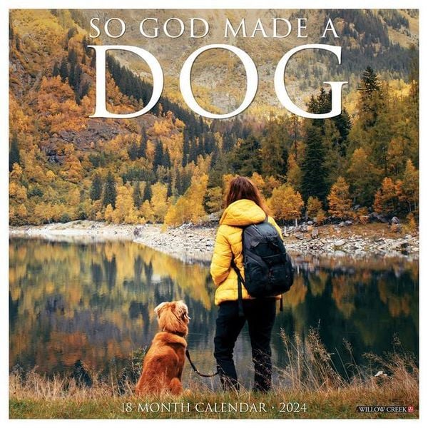 So God Made A Dog 2024 12 X 12 Wall Calendar Cartoon Humor   So God Made A Dog 2024 12 X 12 Wall Calendar 