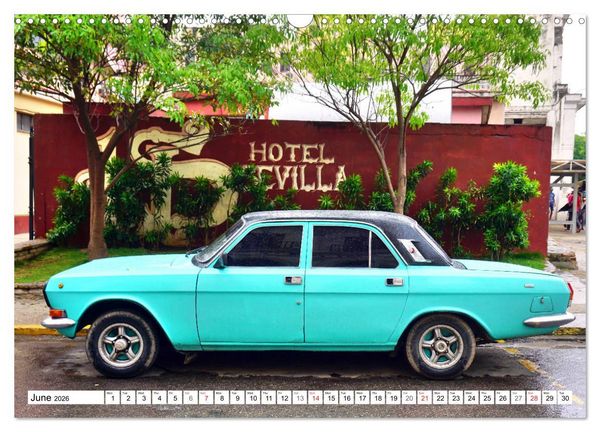 Produktbild: GAZ-24 Volga - A car Made in USSR (Wall Calendar 2026 DIN A3 landscape), CALVENDO 12 Month Wall Calendar