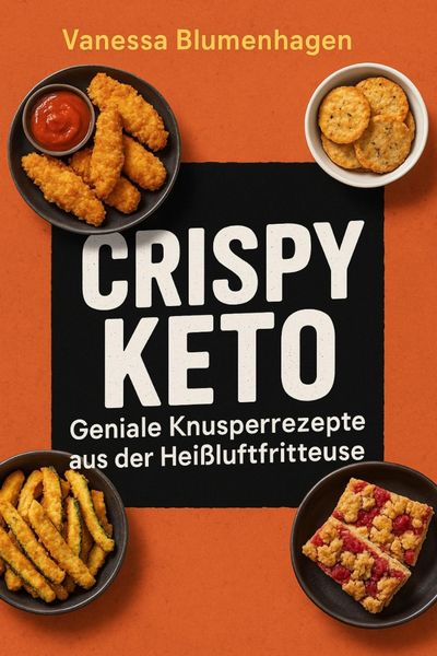 Produktbild: Crispy Keto - Geniale Knusperrezepte aus der Hei&szlig;luftfritteuse