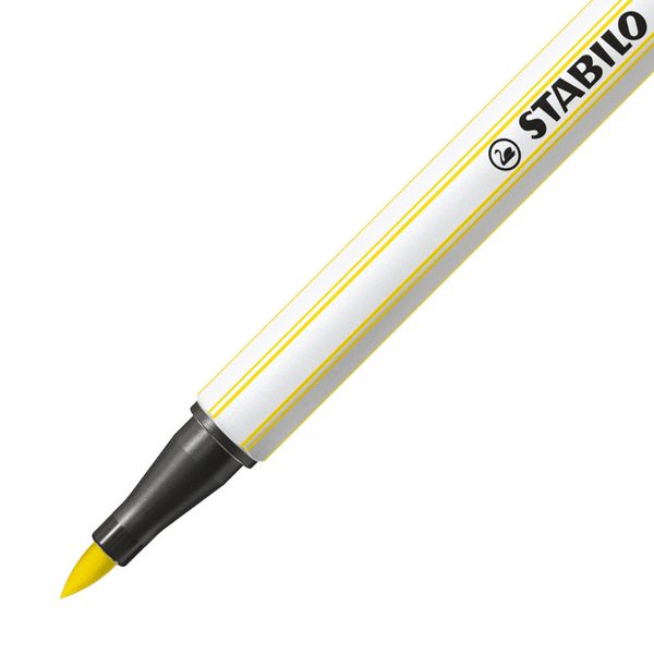 Produktbild: STABILO Pen 68 brush zitronengelb
