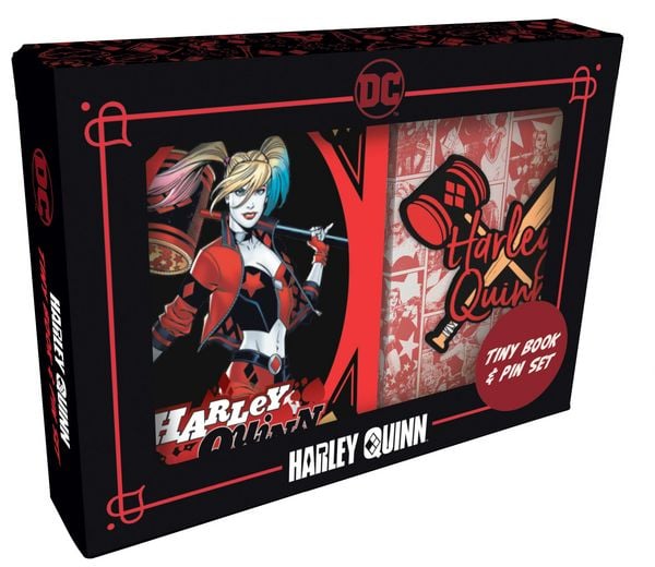 Produktbild: DC Comics: Harley Quinn Tiny Book and Pin Set
