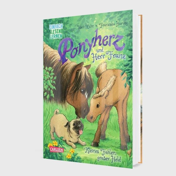 Produktbild: Ponyherz und Herr Franz: Kleines Fohlen, gro&szlig;er Held