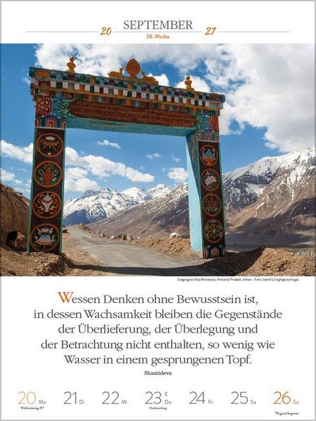 Produktbild: Buddhistische Weisheiten 2027