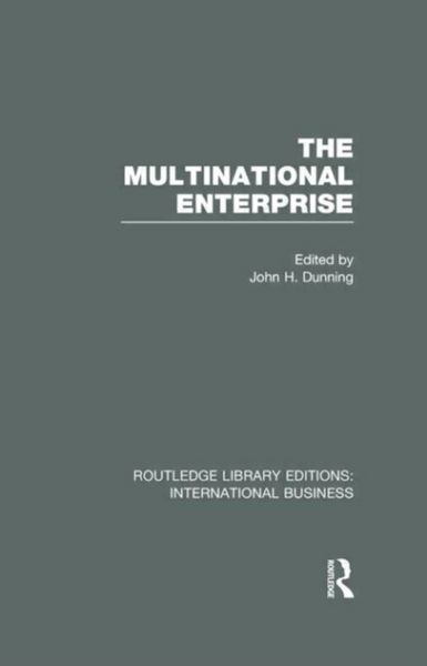 Produktbild: The Multinational Enterprise (RLE International Business)