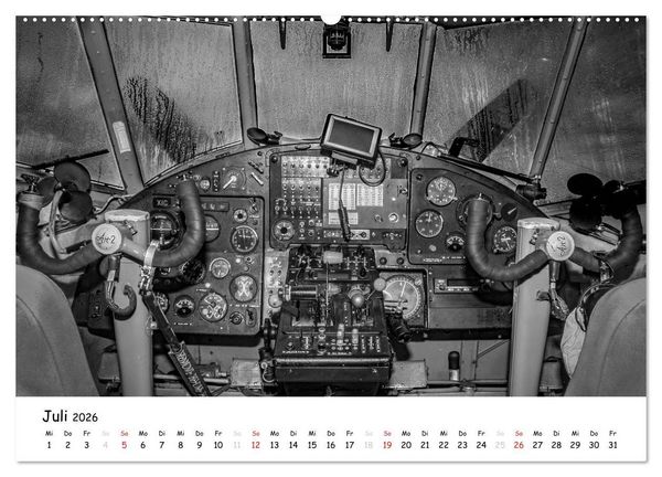Produktbild: Flight deck - das beste B&uuml;ro (Wandkalender 2026 DIN A2 quer), CALVENDO Monatskalender