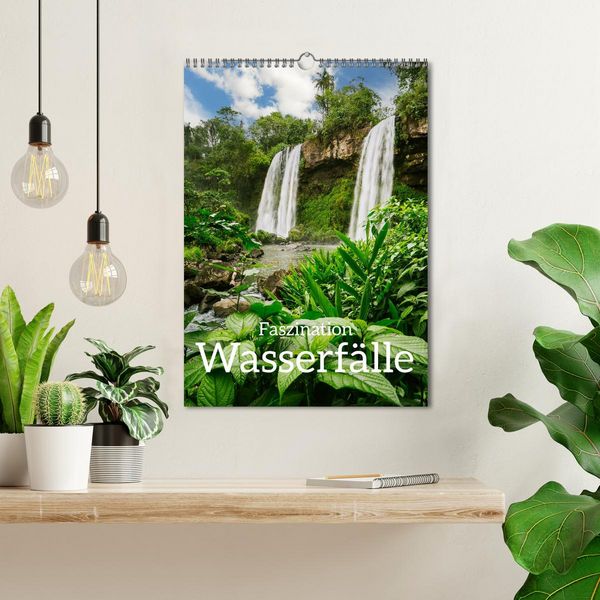 Produktbild: Faszination Wasserf&auml;lle (Wandkalender 2026 DIN A3 hoch), CALVENDO Monatskalender