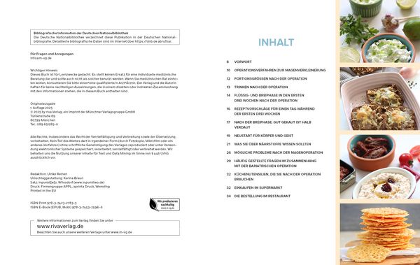 Produktbild: Richtige Ern&auml;hrung nach der Adipositas-OP