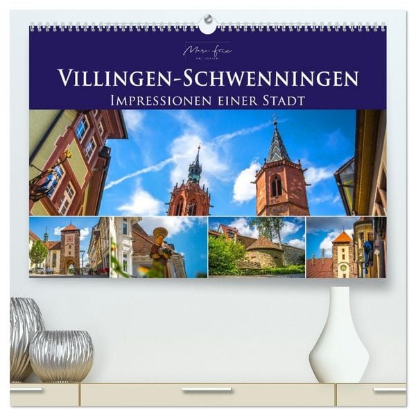 Produktbild: Villingen-Schwenningen - Impressionen einer Stadt (hochwertiger Premium Wandkalender 2026 DIN A2 quer), Kunstdruck in Hochglanz