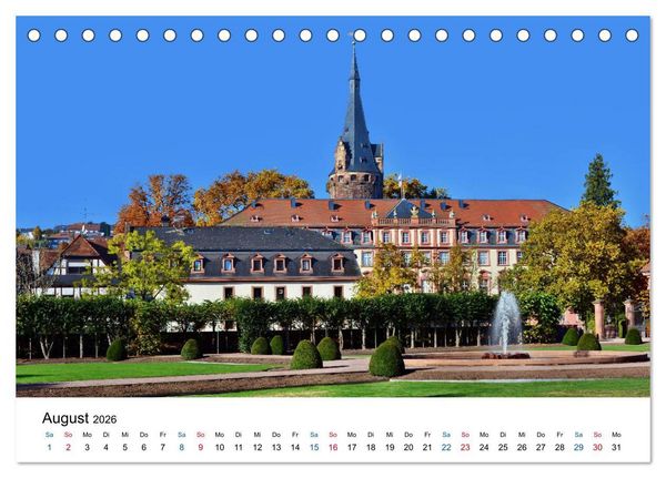 Produktbild: Odenwald - Impressionen (Tischkalender 2026 DIN A5 quer), CALVENDO Monatskalender