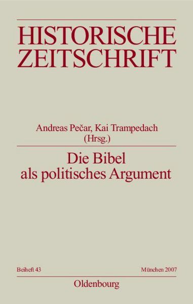 Produktbild: Die Bibel als politisches Argument