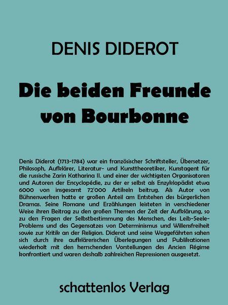 Produktbild: Die beiden Freunde von Bourbonne