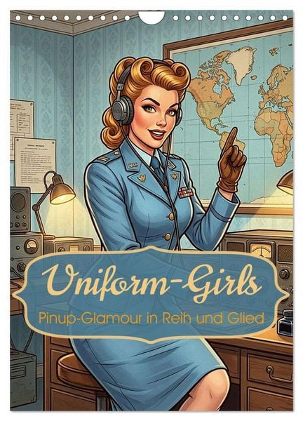 Produktbild: Uniform-Girls (Wandkalender 2027 DIN A4 hoch), CALVENDO Monatskalender