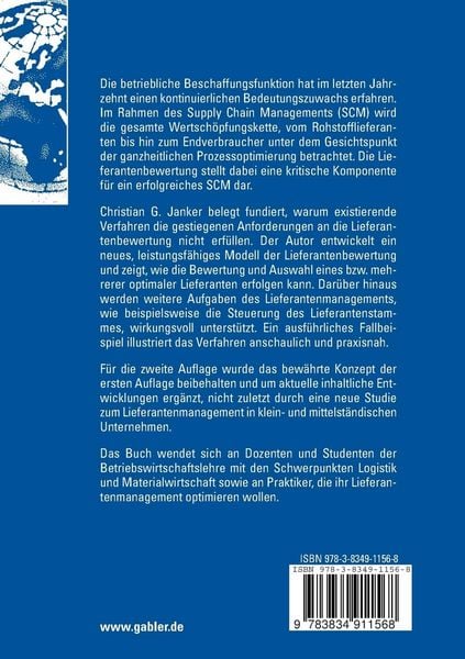 Produktbild: Multivariate Lieferantenbewertung