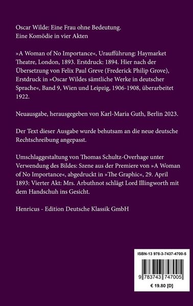 Produktbild: Eine Frau ohne Bedeutung