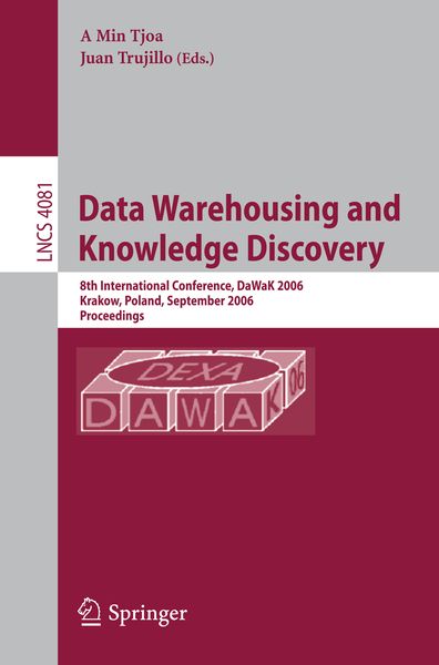 Produktbild: Data Warehousing and Knowledge Discovery