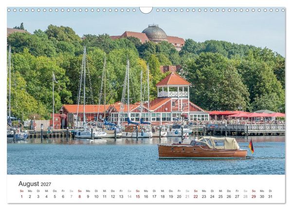 Produktbild: Flensburg maritim (Wandkalender 2027 DIN A3 quer), CALVENDO Monatskalender