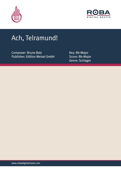 Produktbild: Ach, Telramund!