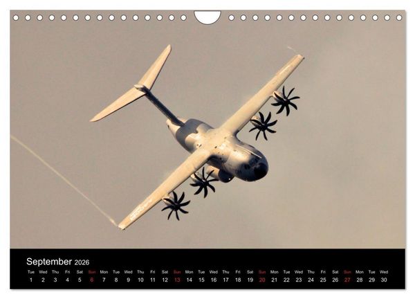 Produktbild: Airbus A400M Atlas (Wall Calendar 2026 DIN A4 landscape), CALVENDO 12 Month Wall Calendar