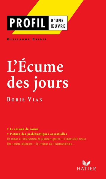 Produktbild: Profil - Vian (Boris) : L'&eacute;cume des jours
