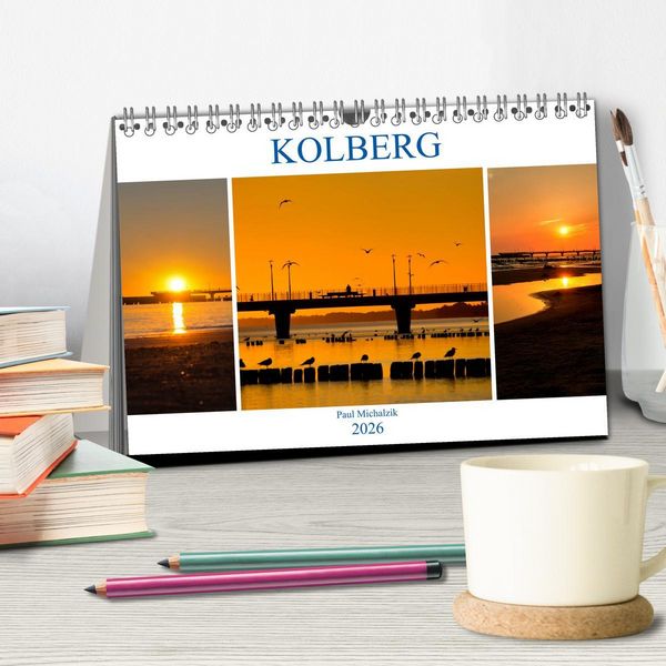 Produktbild: Kolberg (Tischkalender 2026 DIN A5 quer), CALVENDO Monatskalender