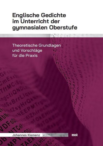Produktbild: Englische Gedichte im Unterricht der gymnasialen Oberstufe