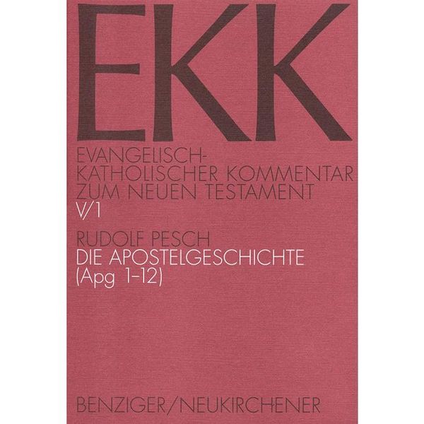 Produktbild: Evangelisch-kath. Kommentar zum NT / Apostelgeschichte I