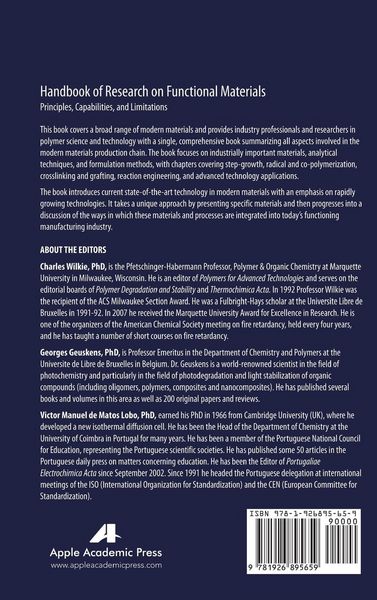 Produktbild: Handbook of Research on Functional Materials