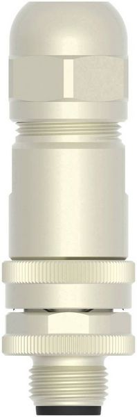 Produktbild: TE Connectivity T4111512051-000 Sensor-/Aktor-Steckverbinder, unkonfektioniert M12 Stecker, gerade Polzahl Sensoren: 5 1 St.