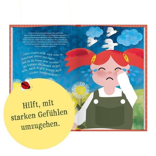 Produktbild: Blumen im Kopf. Opa G&uuml;nther pflanzt gute Gedanken
